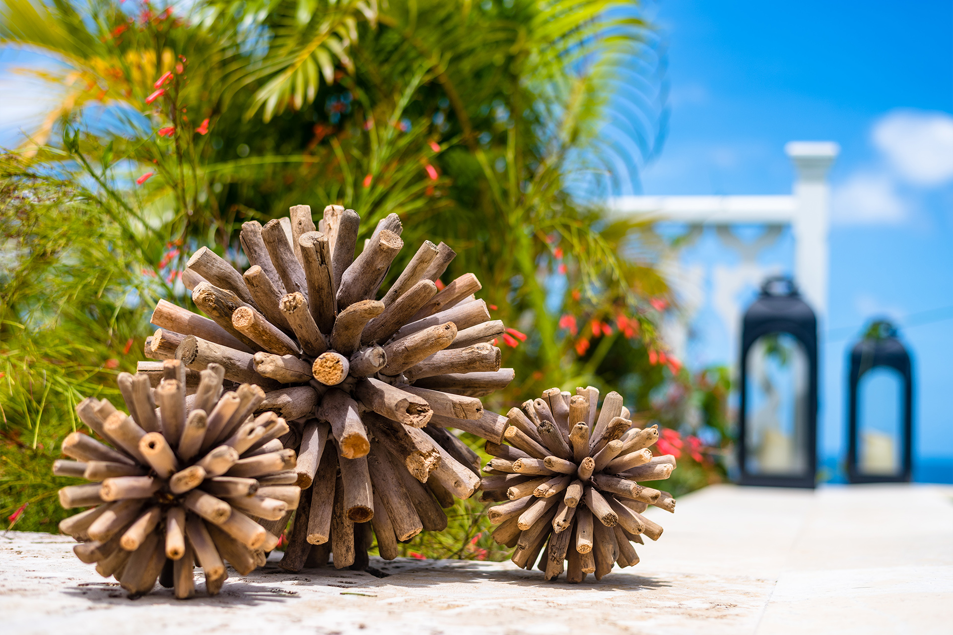 Poolside details